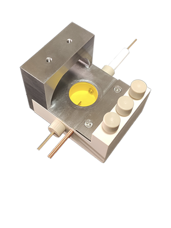 In situ XRD electrochemical reaction cell